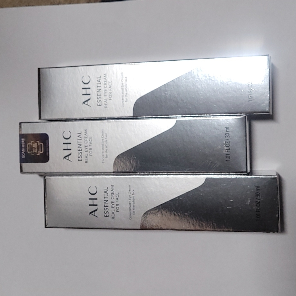 AHC Essential Eye Cream for Face Skincare 30 mL/1 oz *3 tubes*
